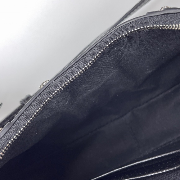 BNWT Balenciaga Le Cagole Mini Bag With Chain Crocodile Embossed With Rhineston - Picture 7 of 12